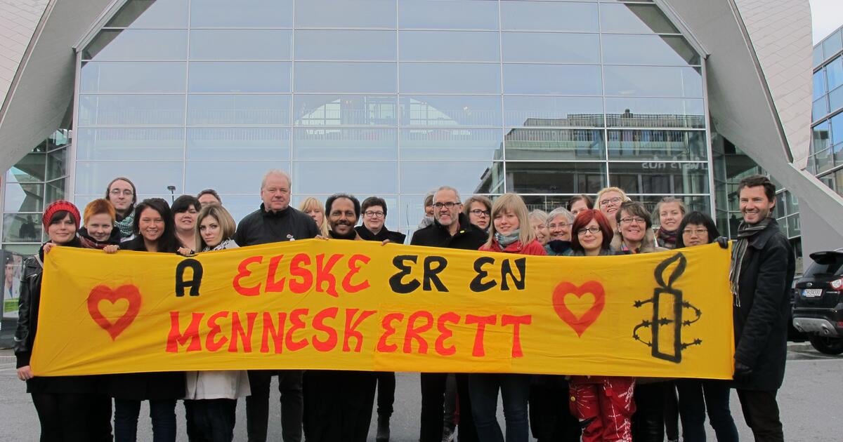 Å Elske Er En Menneskerett: Kickoff For Amnestys Sommerkampanje ...